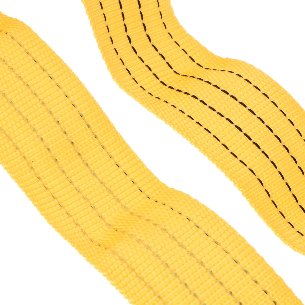 3m Heavy Duty Tow Strap With Hooks 10,000 Lb Break Strength 1.8 X 118'' Rope Tow Strap with Safety Hooks