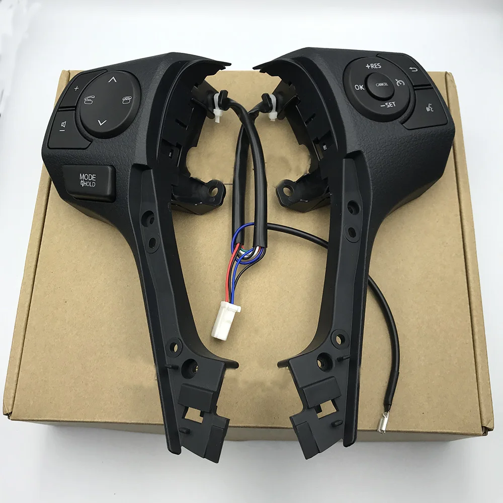 

Plastic Multi-function steering wheel button with cables Cruise Control For Toyota RAV4 For Toyota Corolla Cruise Control Button