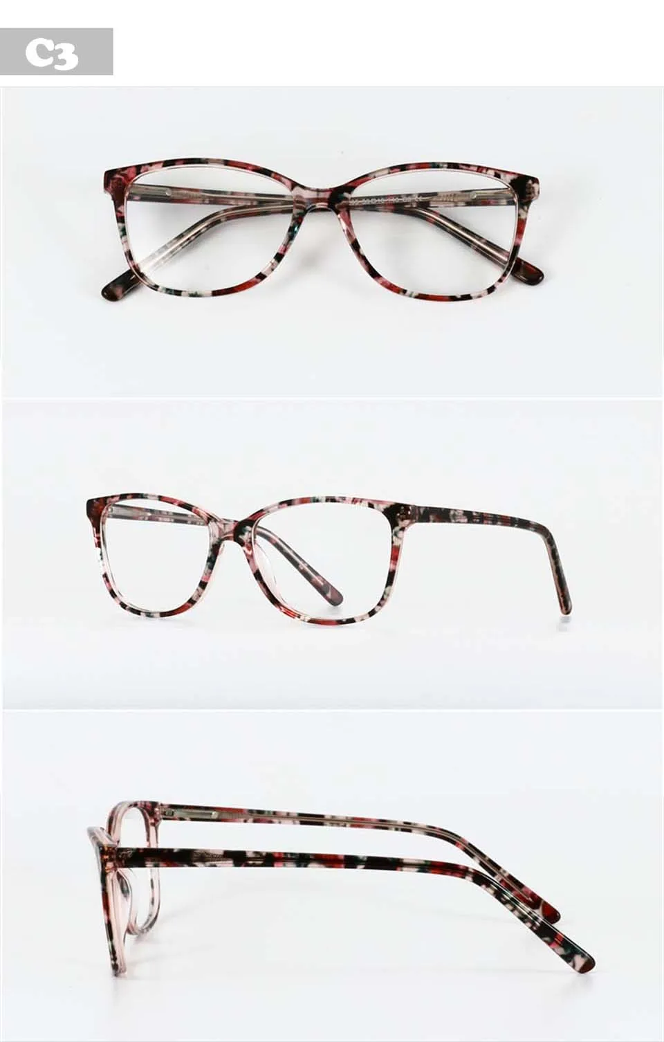 Ацетатные оптические очки, оправа для женщин, модный дизайн, близорукость, рецепт, очки для женщин, полная квадратная оправа, очки для девушек