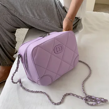 

NEW French Design Fashion Handbag & Elegant Square Bag Shoulder Bag Messenger Bag Width 19cm Height 14cm Thickness 9cm