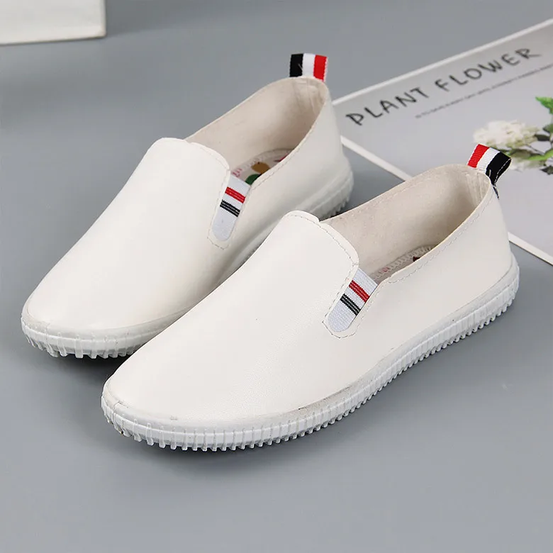 

Place of Origin Supply of Goods 2020 Spring New Style WOMEN'S Shoes Shop White Shoes Women's Low Top Casual Creative-Pu Shoes