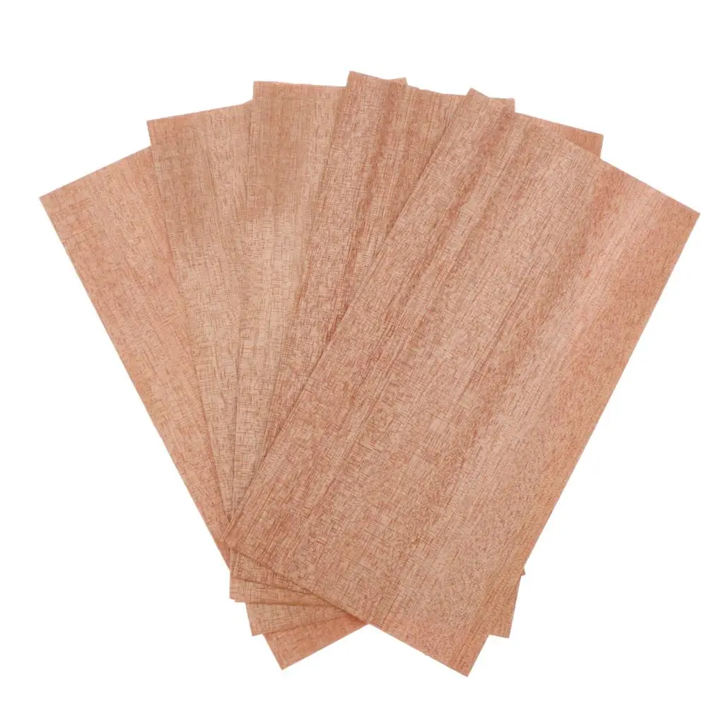 5pcs Handmade Classic Guitar Head Veneer Headstock Material Parts Accs