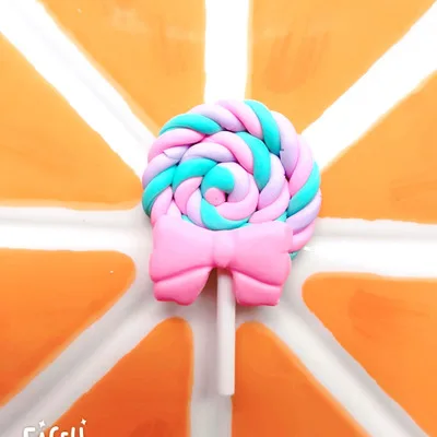 Два красочных банта леденец слизи DIY чехол для телефона украшения аксессуары игрушечные брелоки для поставки слаймов наполнитель украшения игрушки - Цвет: 2 Pcs D