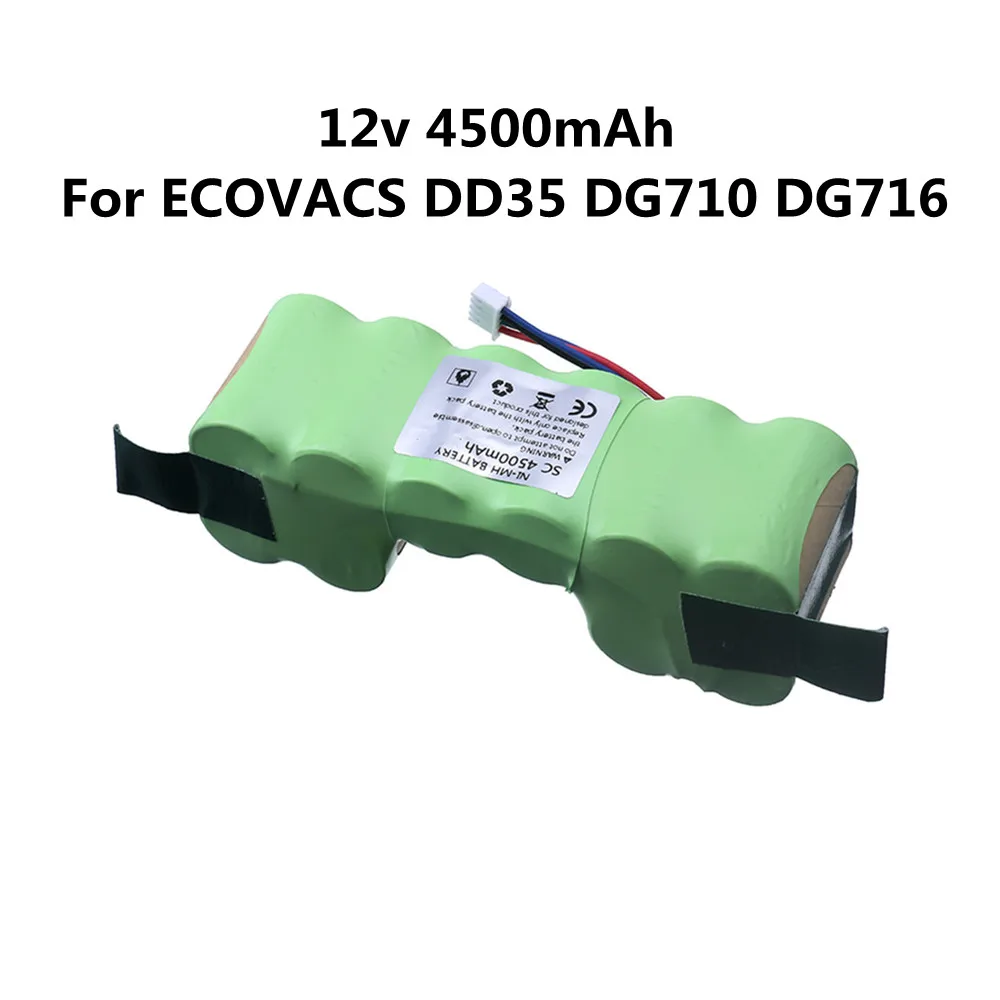 Аккумулятор NiMH 12 В 4500 мА · ч Для Ecovacs Deebot DE55 DE5G DM88 DD35 DG710 DG716 | Электроника