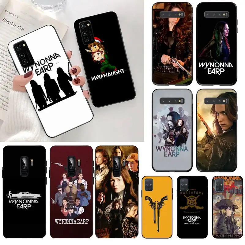 Чехол для телефона HUAGETOP Wynonna Earp силиконовый черный чехол Samsung S20 plus Ultra S6 S7 edge S8 S9 S10