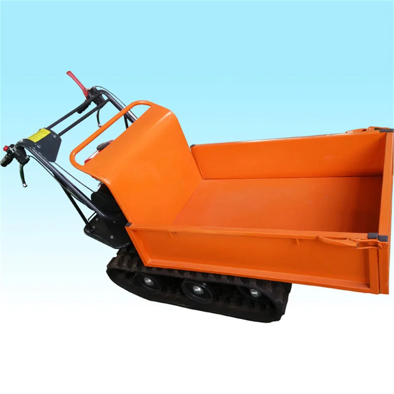 

New Tracked Crawler Dumper Loader Mini Transporter Hydraulic System Machine Carrier Rubber Track Dumpers