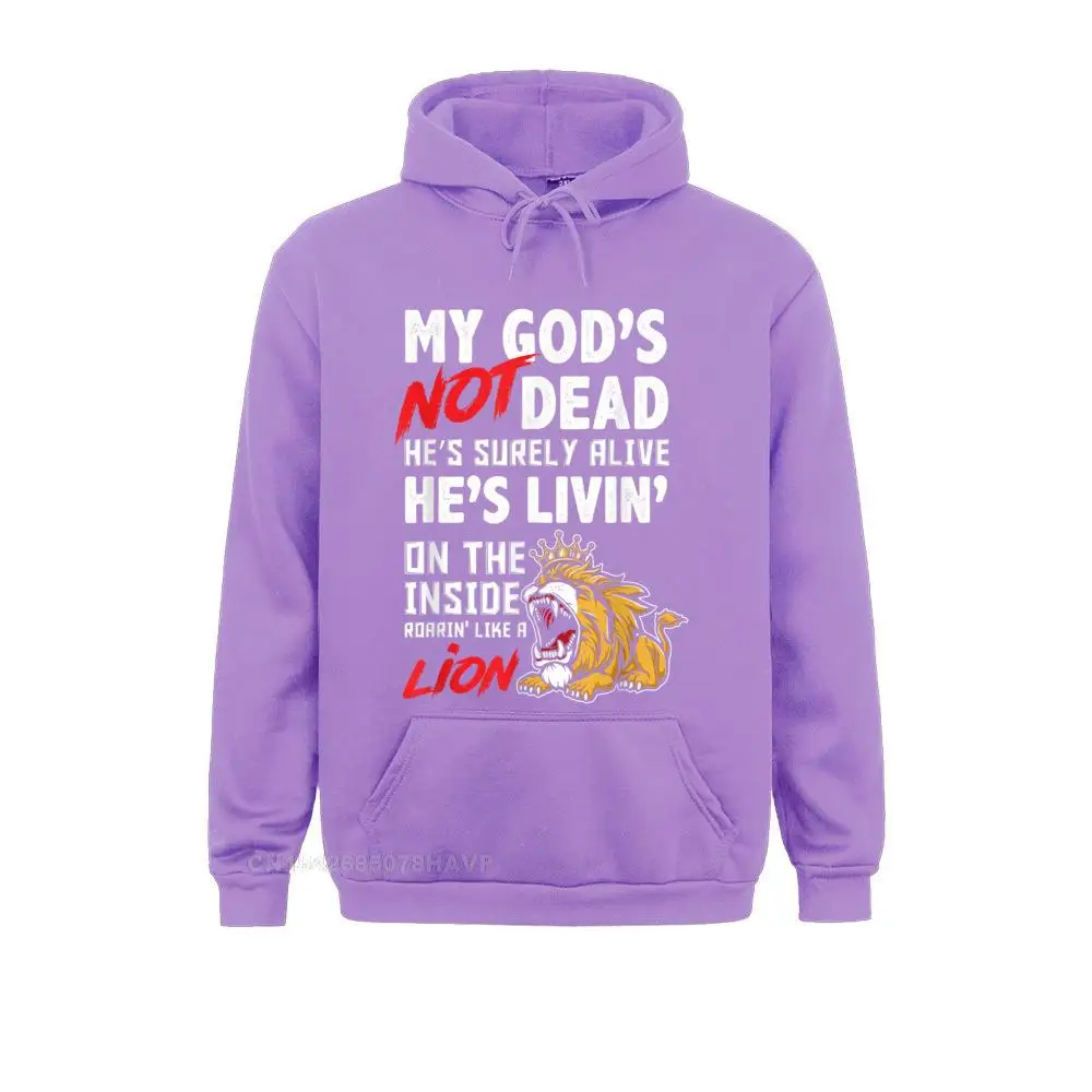 My God is Not Dead Lion Jesus Christ Christian Faith T-Shirt__97A3449 Long Sleeve Hoodies VALENTINE DAY  Women's Sweatshirts Casual Hoods 2021 Fashion My God is Not Dead Lion Jesus Christ Christian Faith T-Shirt__97A3449purple