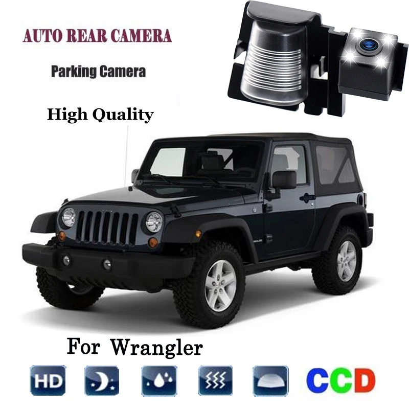 Rear View Backup Cameras for JEEP Wrangler 2007 2018 Waterproof Reverse