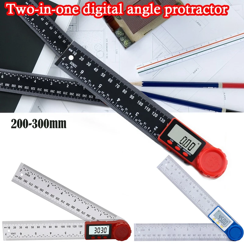  Meter Angle Inclinometer Angle Digital Ruler Electron Goniometer Protractor Angle Measuring Tool Di