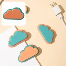 

Cable Winder Cute Mini Wall Mounted Creative Cloud Cable Holder for Office Cable Organizer Cable Clip