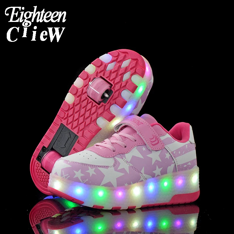 light up shoes with wheels
