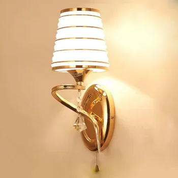 

Modern simple bedside wall lamp bedroom living room TV background wall lamp corridor stairway lamp