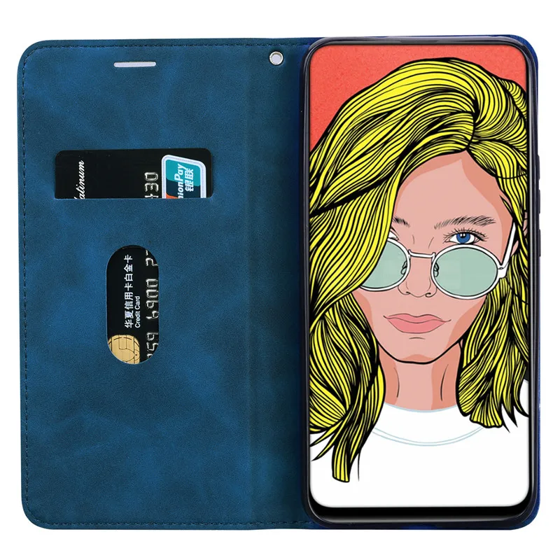 Da Điện Cho Huawei P Smart Z Bao STK-LX1 Full Ốp Lưng Đứng Ví Dành Cho Huawei P Smart Z coque Sách Ốp Lưng Điện Thoại huawei phone cover