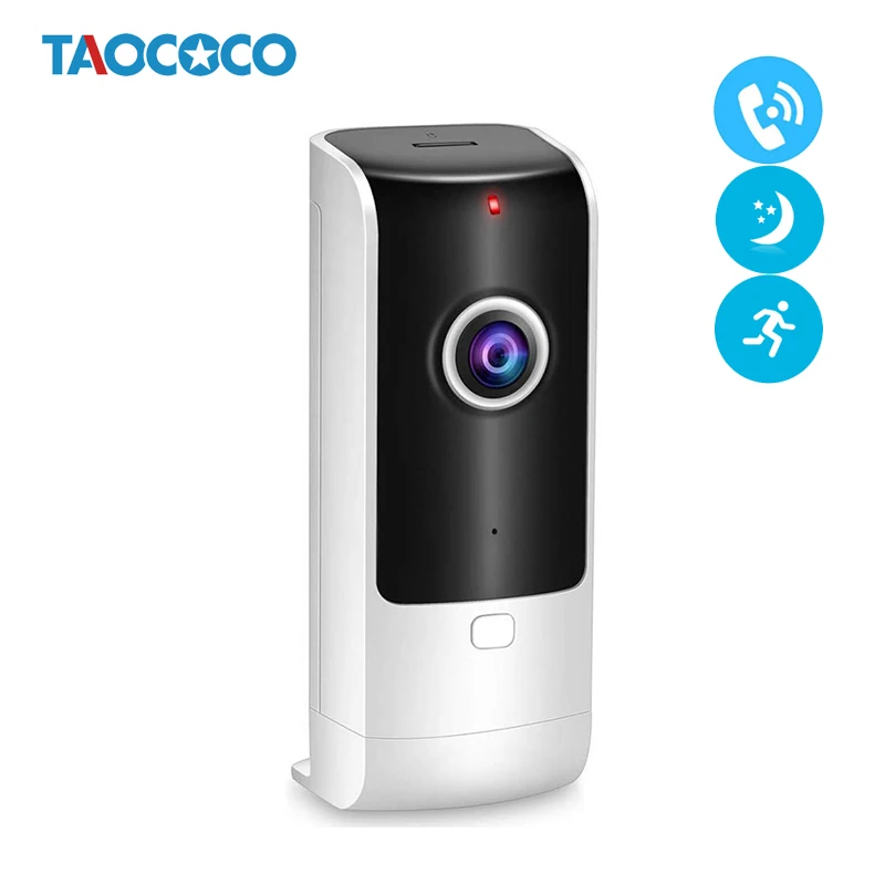 

TAOCOCO HD IP Camera WiFi Baby Monitor Two Way Audio Surveillance Camera Wireless Home Security CCTV Camera Night Vision 720P