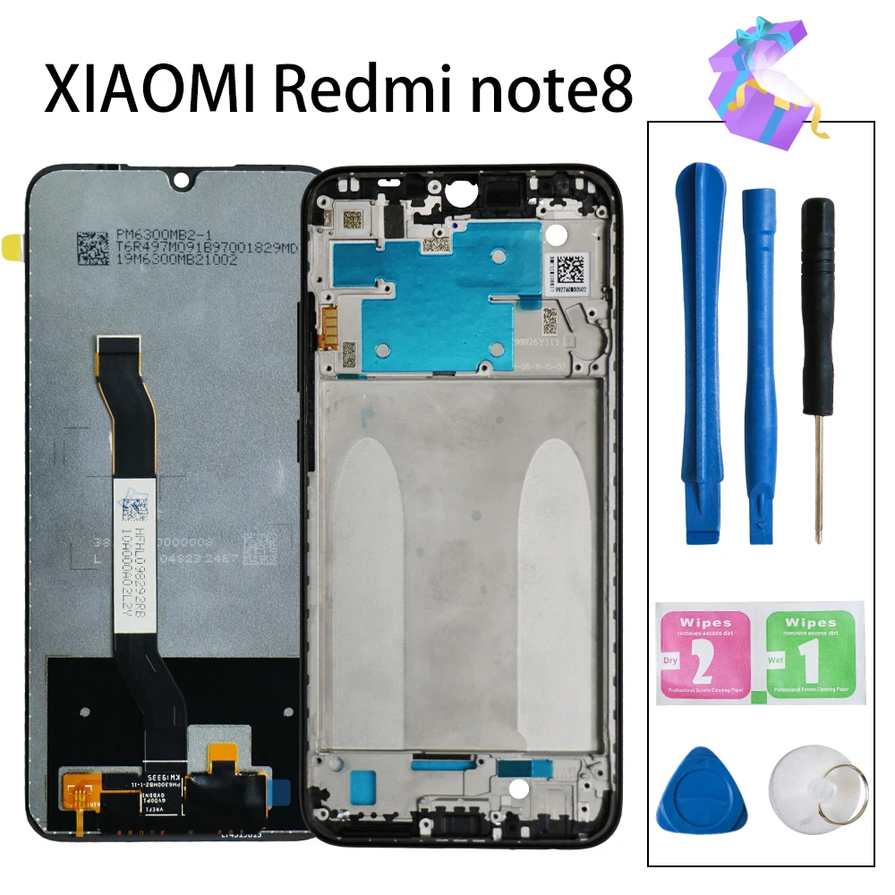 Для Xiaomi Redmi Note 8 Pro lcd note8 pro M1906G7I дисплей сенсорный экран Замена для Redmi Note 8 lcd M1908C3JH дигитайзер