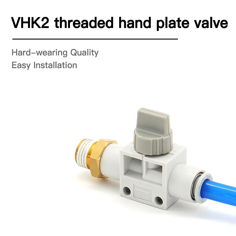 

VHK2 type Finger Valve With exhaust One-touch fitting Pneumatic accessories Switching regulator valve