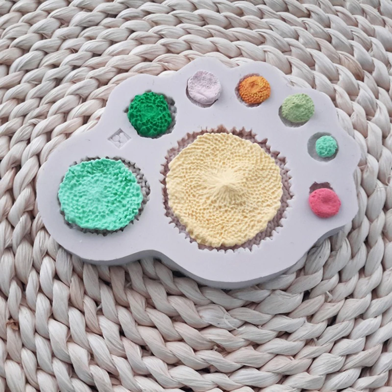 Daisy Sunflower Stamen Silicone Chocolate Gumpaste Fondant Mould-Mold Cake Decorating Tool Kitchen Accessories | Дом и сад