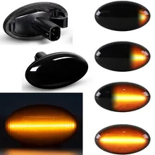 Pour 02 07 Subaru Impreza WRX STI GDA GDB 01 05 Forester 00 03 Liberté Dynamique A MENÉ LE Feu De Position Latéral Clignotant Clignotants Lampe 