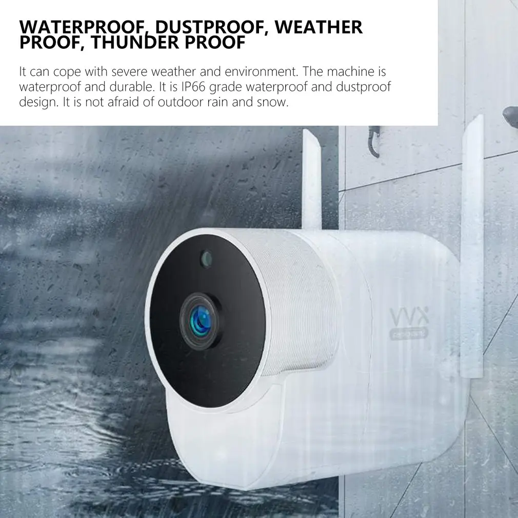 Xiaovv Smart 1080P панорамная Водонепроницаемая 180 уличная ip-камера инфракрасного ночного видения детский монитор высокой четкости управление приложением