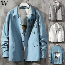 Womail Мужская модная рубашка, деловая рубашка с карманами и длинным рукавом на пуговицах, приталенные вечерние рубашки на каждый день J725