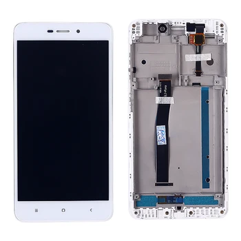 

With Frame For Xiaomi Hongmi 4A Redmi 4A LCD Display Digitizer Screen Touch Panel Glass Sensor Assembly + Tools Redmi 4A Display