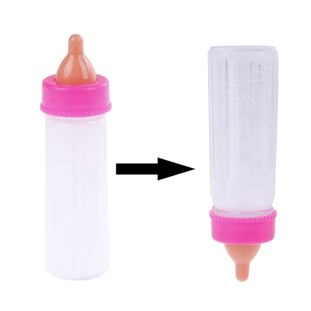 Hot! Maigic Baby Reborn Dolls Feeding Bottle Toy Magic Liquid Disappearing Milk Accessories Children Gift Toy Prop Milk Bottle  3