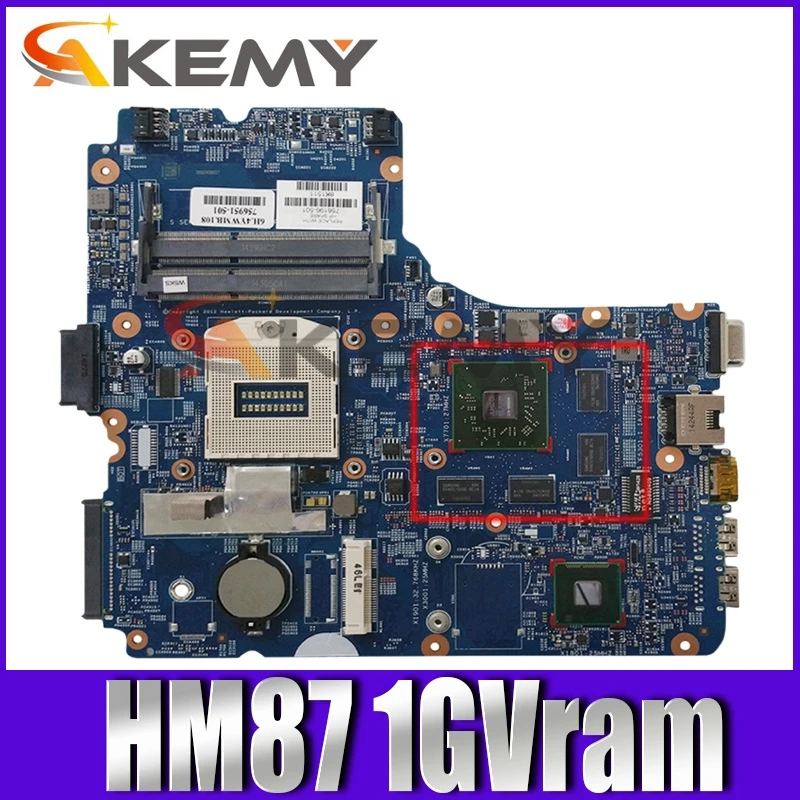 734083-001 734084-001 734083-601 For HP ProBook 440 450 470 G1 Series Laptop Motherboard 48.4YW05.011 12241-1 HM87 1GVram Tested |