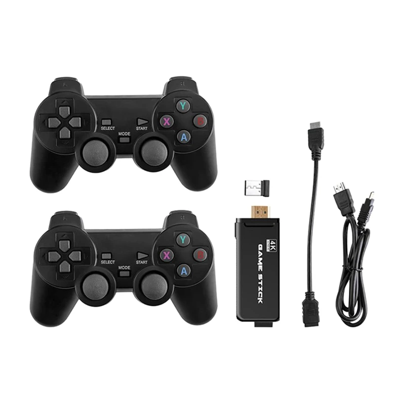 Hot S2 4k Hd Wireless Video Game Console 2 4g 3000 Games Cps For Ps1 Mini Retro Game Console Double Controller Gift Video Game Consoles Aliexpress