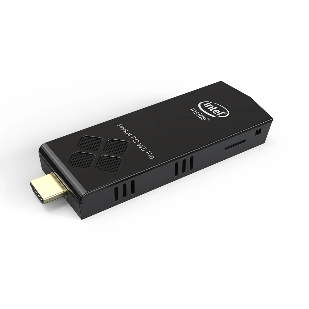 W5MAX Intel Atom Z8350 четырехъядерный Мини ПК Windows 10 компьютер stick 4K HTPC с 4 Гб ОЗУ 64 ПЗУ Bluetooth