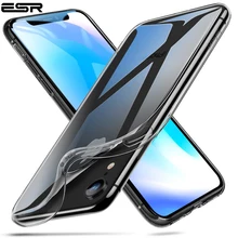 ESR чехол для iPhone XS XR XS Max прозрачная крышка бампера чехлов из термопластичного полиуретана(TPU чехол ультра тонкий светильник Вес крышка чехол для iPhone