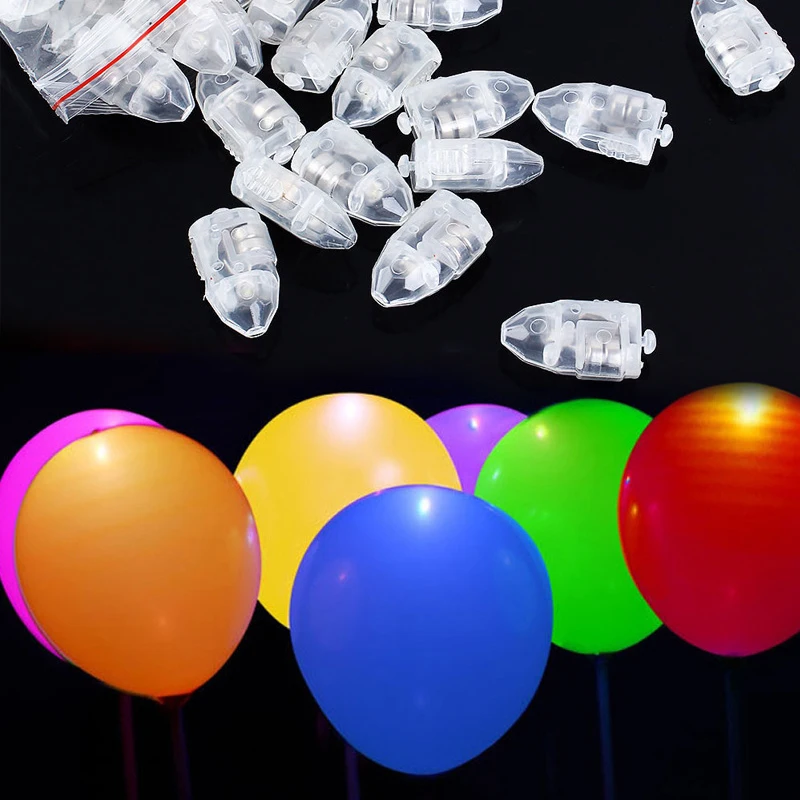 20pcs LED Light Up Balloon Lights Christmas Birthday Party Wedding Decoration