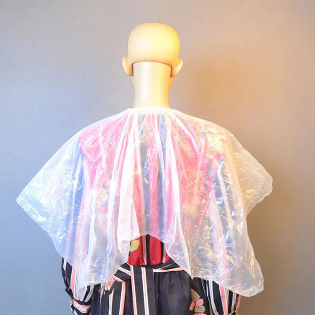 50/100/200 Disposable Hair Cutting Capes Hairdressing Gown Home Barber Apron Dyeing Salon Hairdresser Cloth