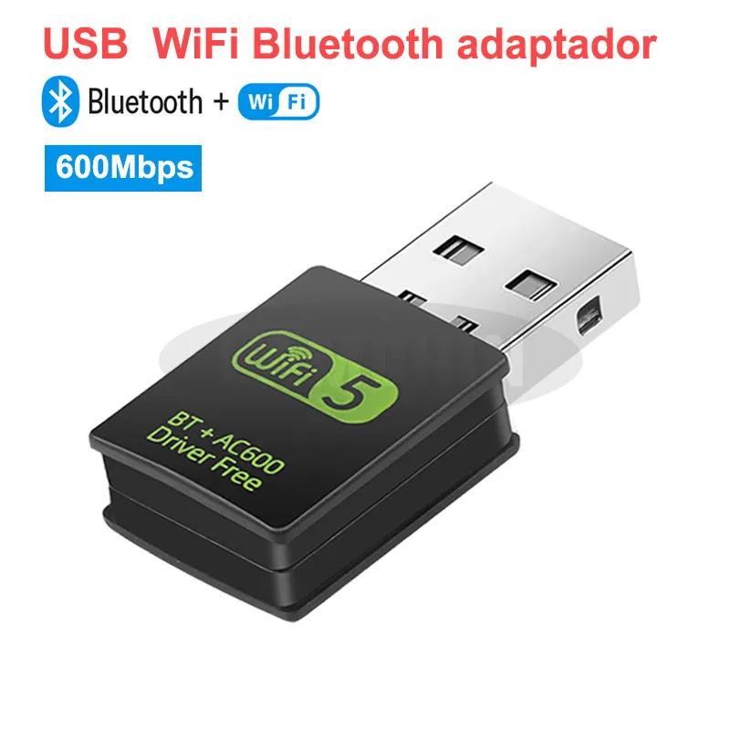 2 IN 1 Bluetooth WIFI Adapter USB WiFi Adapter Desktop Computer