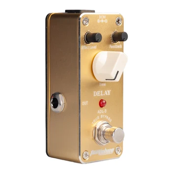 

ADL-3 Mini Electric Guitar Delay Effect Pedal True Bypass 50ms-400ms