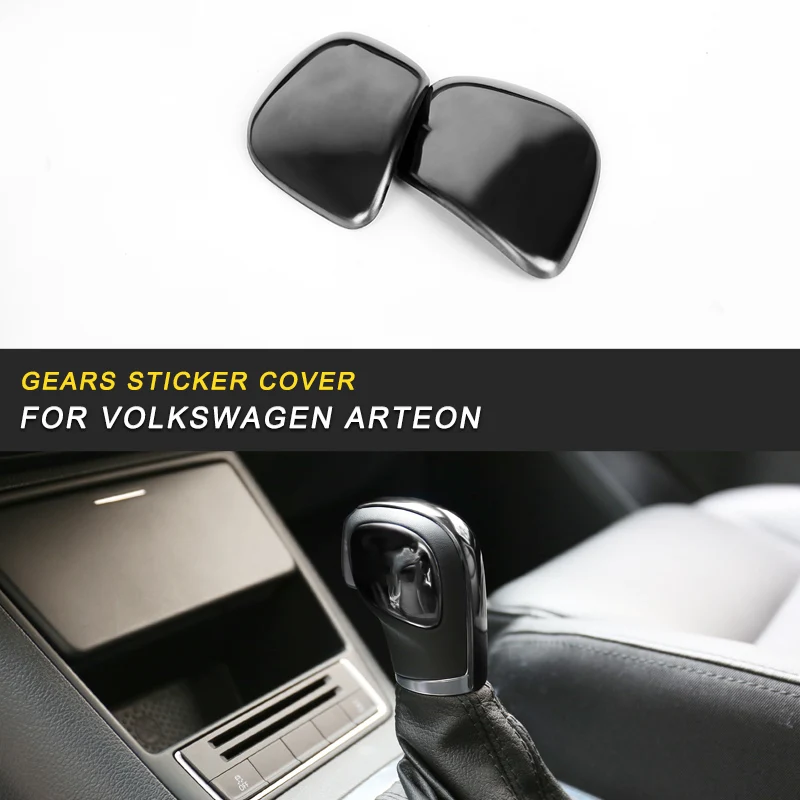 

Jetta Polo Golf MK4 MK5 MK6 MK7 Passat B5 B6 B7 B8 R Gear Shift Top Head trim Sticker Cover Frame For Volkswagen Arteon