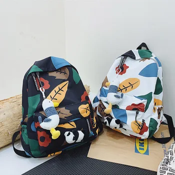 

Floral Backpack Brand High Quality Waterproof Oxford Leisure Or Travel Bag Rural style Soft Light School Bag for Teenage Girls