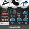 MIG MMA TIG 3 In 1 Combo Inverter Welder 270A/250A/200A/160A  Welding Machine For Steel and Iron Aluminum Repairing 2