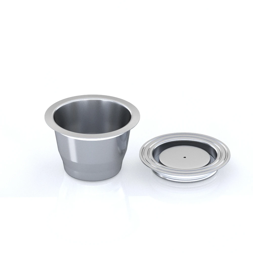 Многоразовые капсулы Nespresso из нержавеющей стали многоразовые 2 в 1 использование