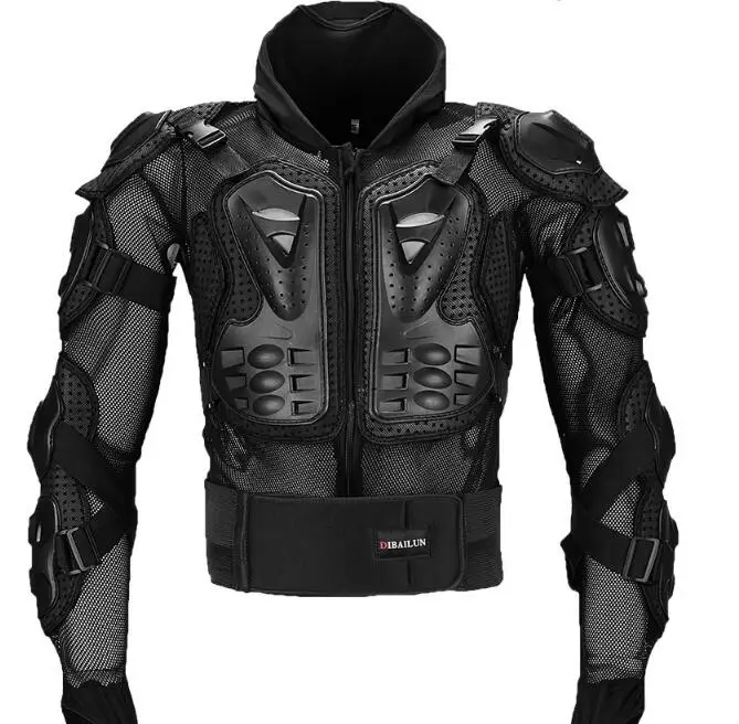 Для верховой езды Автомобиль Анти-осенний Кроссовый мотоцикл броня одежда анти-осенняя одежда защитный жилет Броня летом - Цвет: black