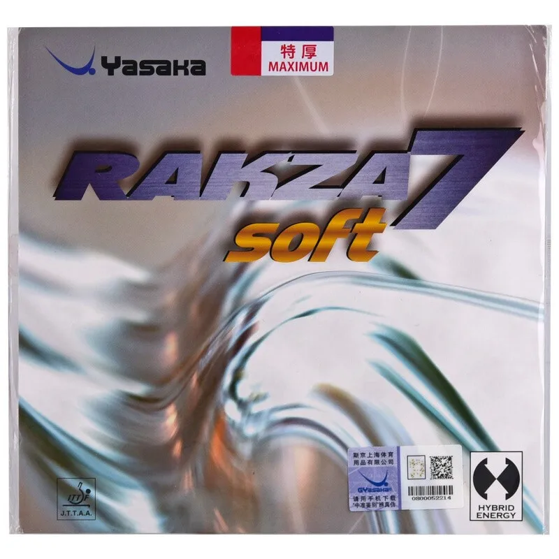 YASAKA Original RAKZA 7 мягкая(RAKZA7, RK7 мягкая) резиновая губка для настольного тенниса в Yasaka оригинальная губка для пинг-понга Tenis De Mesa