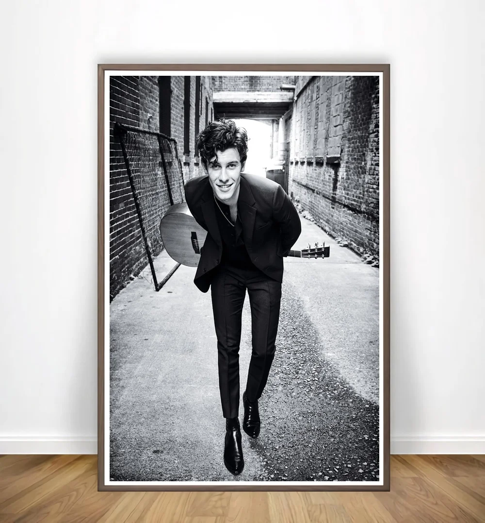 Shawn Mendes Poster ART Canvas Art Painting Wall Pictures For Living Room Home Decor | Дом и сад