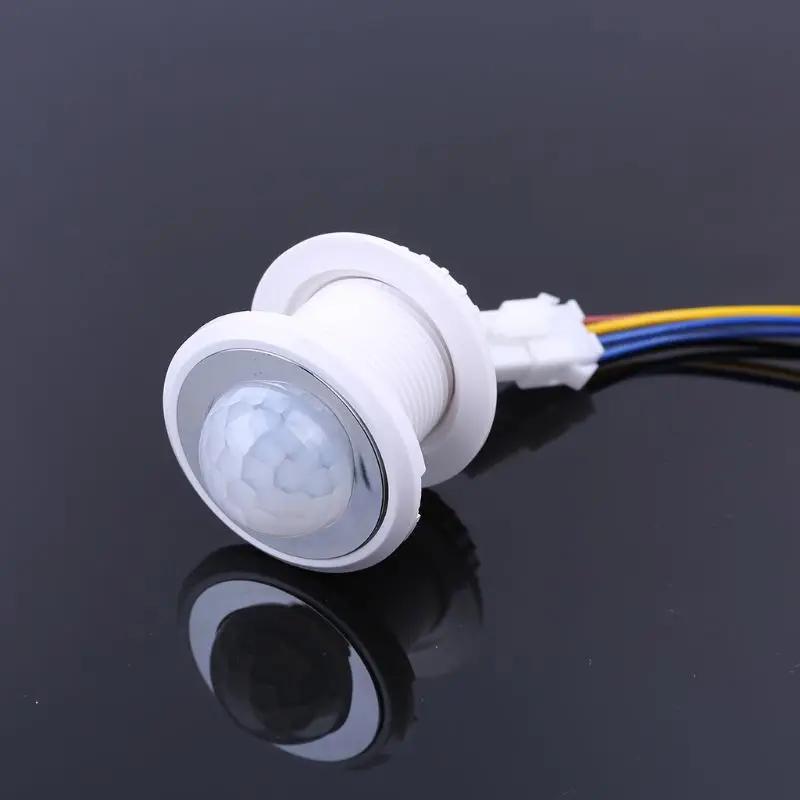 MR-HW08F PIR инфракрасный луч датчик движения наружное ночное освещение дома переключатель детектор