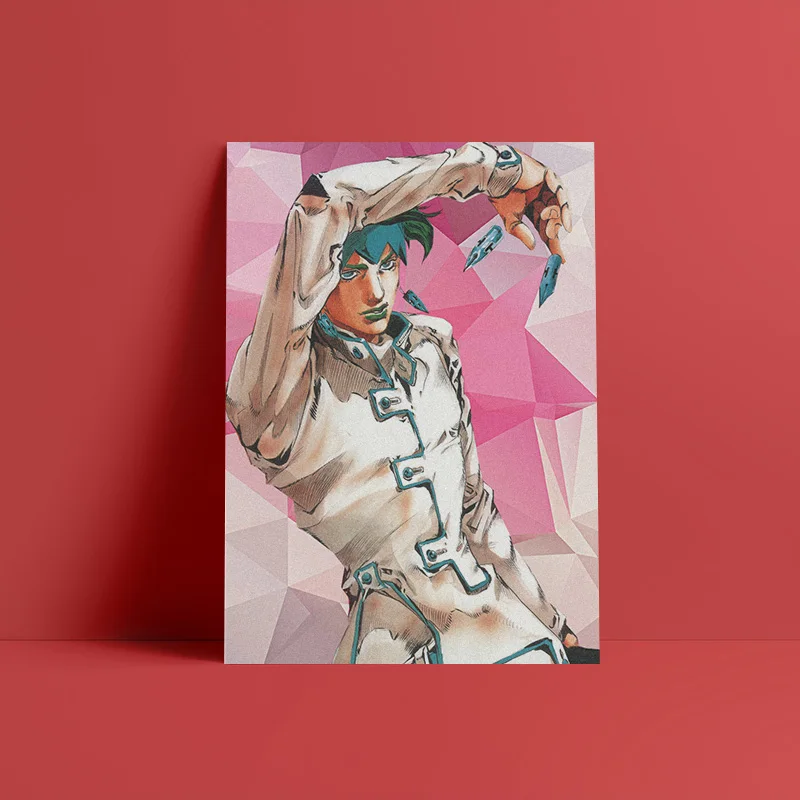 Rohan Kishibe JOJO Алмазная небьющаяся настенная живопись, украшение на холсте, постеры, принты для гостиной, домашняя декоративная картина для спальни - Цвет: iC 255
