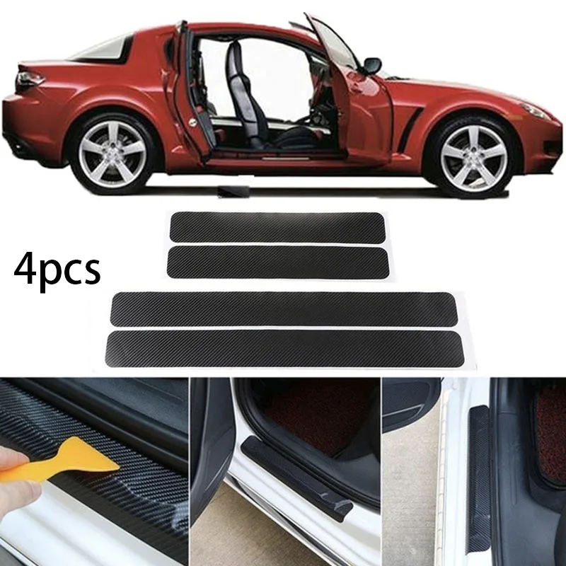 Наклейка на порог автомобиля для Opel astra Mokka VW Golf Jetta Tiguan Peugeot 206 508 Seat Leon lbiza |