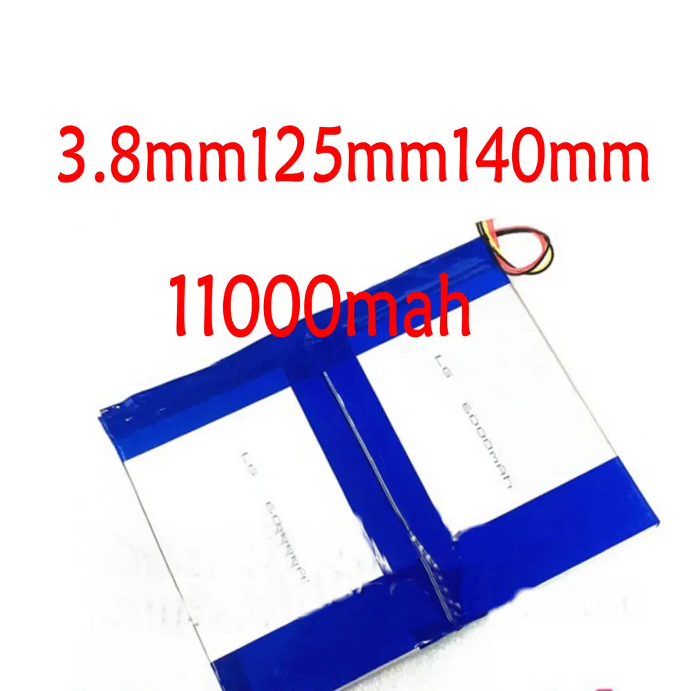 

3.7V Original size Battery for Cube IPLAY i10 iwork 10 tablet battery 11000mah