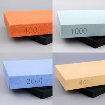 

4PCS SET 400 1000 2000 4000 grit professional whetstone knife sharpener sharpening stone knife stone honing edge polising blade