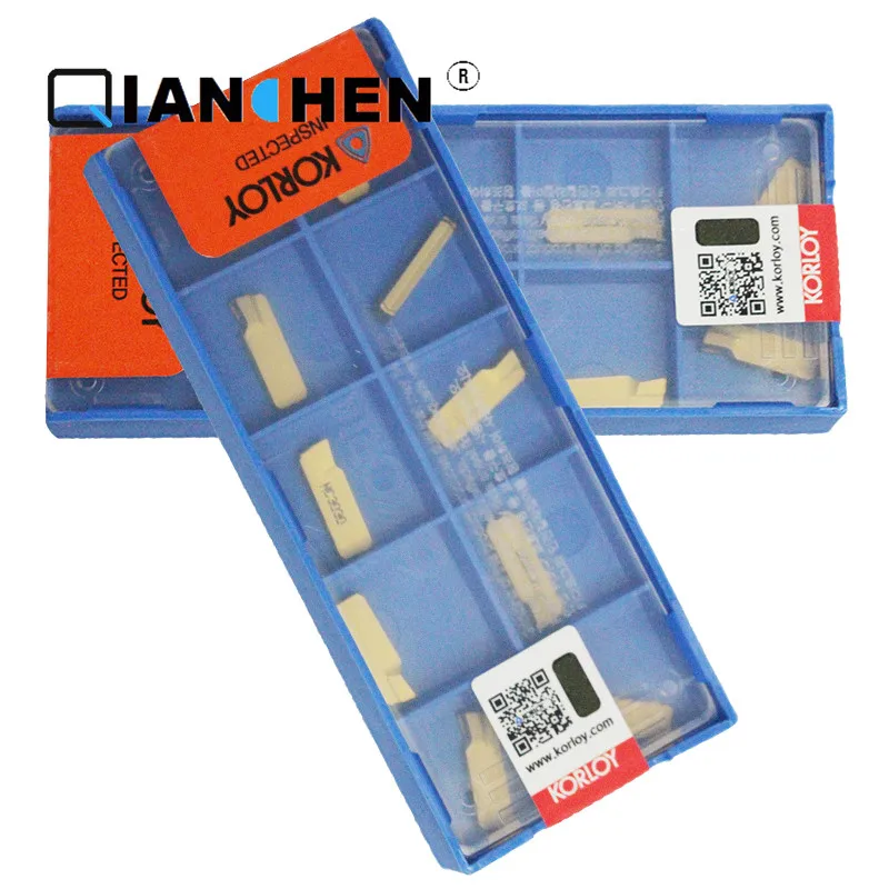 Оригинальные Корея KORLOY ERM16-11W-U PC9030 ERM16-AG55-U PC9030 FG0300R-03 NC3030(10 шт./лот) резец для внутренней обточки вставки