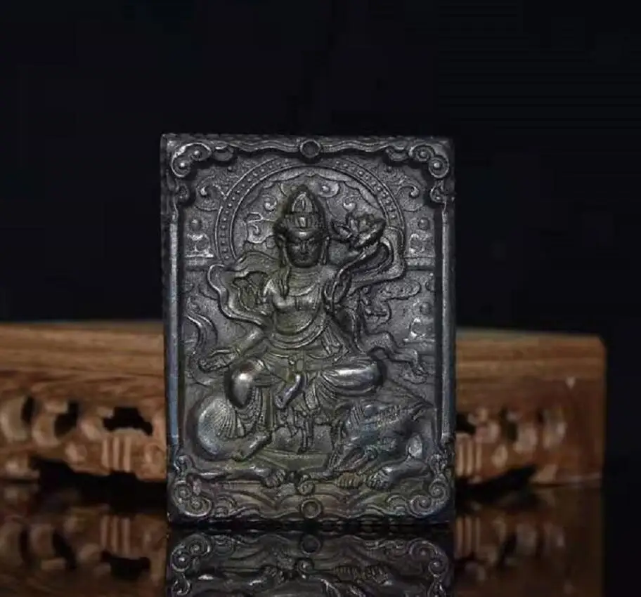 

Хуншанская культура архаизированная черная железная Фотографическая подвесная статуя