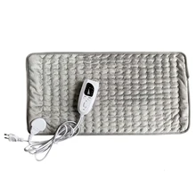 60*30 см зимнее электрическое одеяло интеллектуальное Температурное управление с подогревом одеяло с Светодиодный индикатор шеи Плечо Живот уход