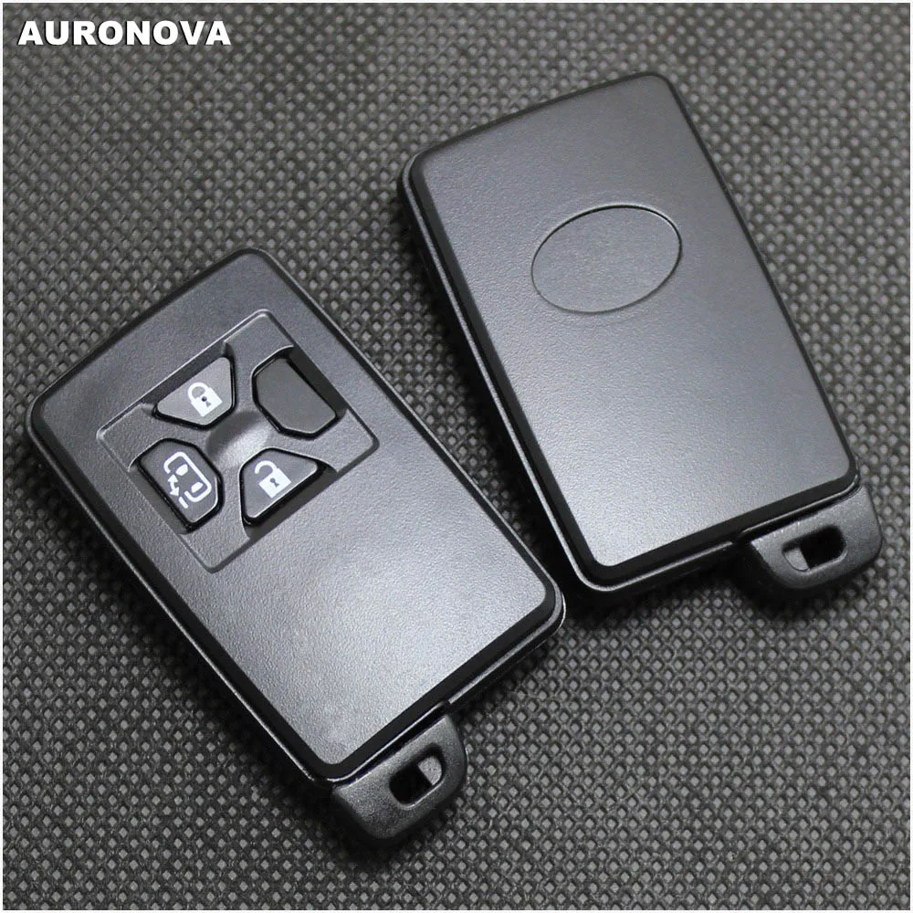 AURONOVA новая Замена ключа без ключа для TOYOTA 3 Кнопка дистанционный ключ-брелок от машины чехол